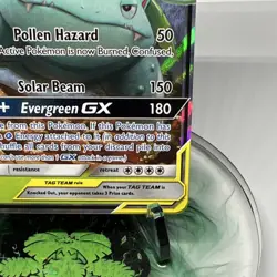 Pokemon Celebi & Venusaur GX TAG TEAM Ultra Rare Holo 1/181 Team Up 2019 - Image 5