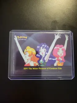 Pokemon Topps Holofoil Episode 7 The Water Flowers of Cerulean City Blue Logo - Image 4