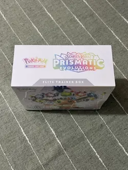 Pokemon Scarlet & Violet Prismatic Evolutions Elite Trainer Box #XL - Image 5