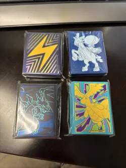 Mixed Lot Of 4 Pokemon ETB Collector Sleeves New In Bag Mixed Lot Free Ship - Image 1
