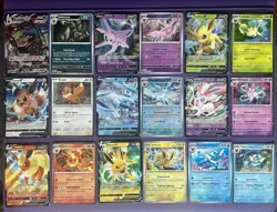 Pokemon Eevee Evolutions 18 Card Set Lot - Image 1