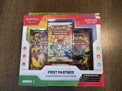 Pokemon TCG First Partner Illustration Collection Series 1 Box SEALED - Image 1