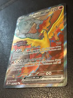 Pokemon TCG Team Rockets Moltres EX#208/182 Destined Rivals Stamped Promo NM - Image 3