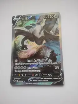 Lugia V Alt Full Art Ultra Rare - 186/195 - Silver Tempest Pokemon 2022 - Image 1