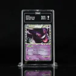TAG 9 (911/1000) SWIRL Pokemon Gengar Triumphant Holo 94/102 2010 NOT PSA - Image 1
