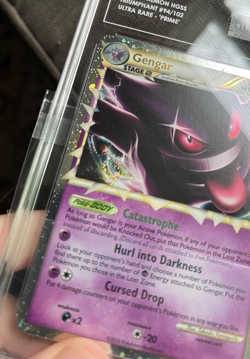 TAG 9 (911/1000) SWIRL Pokemon Gengar Triumphant Holo 94/102 2010 NOT PSA - Image 4