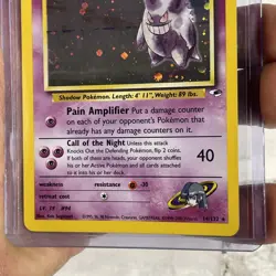 Sabrina’s Gengar HOLO RARE 14/132 Gym Heroes VINTAGE 2000 Pokemon Swirl! LP+ TCG - Image 5