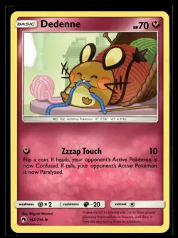 Pokemon TCG SM - Lost Thunder #142/214 Dedenne (142) - Image 1