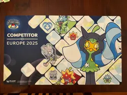 Pokemon Europe International Championships Competitor Playmat EUIC 2025 Ogerpon - Image 1