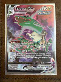 Rayquaza VMAX Holo Ultra Rare TG20/TG30 Silver Tempest Trainer Gallery EN - Image 1