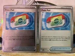 Pokemon TCG Pokepad Trainer 198/217 Holo - 81/88 Non Holo - Poke Pad - Image 1