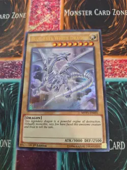 Yugioh Blue-Eyes White Dragon MVP1-EN055 Ultra Rare 1st Edition Near Mint - Image 1