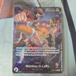 Monkey.D.Luffy (PSA Magazine) OP05-060 One Piece Promotion Cards Foil SEALED - Image 1