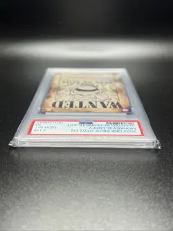 2024 One Piece OP09 En #119 Monkey D. Luffy Wanted Alternate Art PSA 10 GEM MINT - Image 4