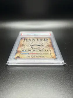 2024 One Piece OP09 En #119 Monkey D. Luffy Wanted Alternate Art PSA 10 GEM MINT - Image 5
