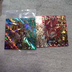 Dragon Ball Trading Card Super Gogeta & Super Saiyan 4 Gogeta Used - Image 1