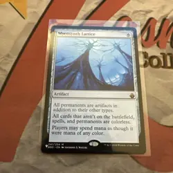 MTG Mycosynth Lattice The List Reprints Regular #241 - Image 1