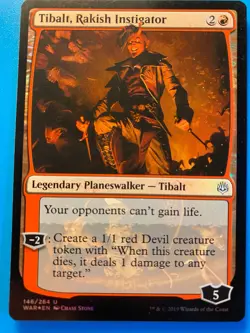 MTG 1x FOIL Tibalt, Rakish Instigator # 146 War of the Spark Magic the x1 NM - Image 1