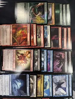 HUGE Lot of 50 Random Dragon Cards only Tribal - MTG Magic NM/LP - Image 2