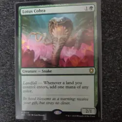 MTG Lotus Cobra (229) | NM | Commander: Bloomburrow (BLC) - Image 1