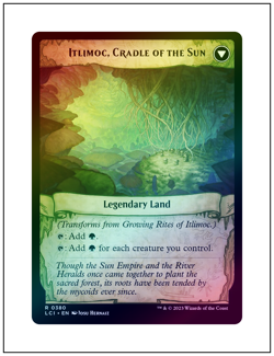 1x Growing Rites of Itlimoc, Foil Extended Art, Magic MTG NM - Image 2