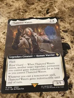 THANCRED WATERS Magic MTG Final Fantasy Extended Art - Image 1