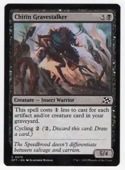 MTG Aetherdrift C Chitin Gravestalker #0079 - Image 1
