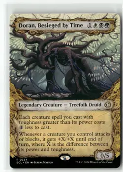 Doran, Besieged by Time (Showcase) R 334 Lorwyn Eclipsed MTG - Image 1