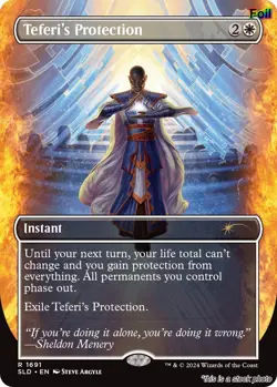 Teferi's Protection [SLD - 1691] - NM [Foil] TCG MTG - Image 1