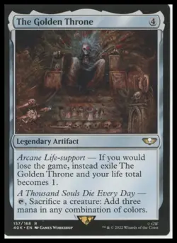 The Golden Throne - Universes Beyond: Warhammer 40,000 - NM - MTG - Image 1