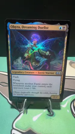 Obyra, Dreaming Duelist 210 Wilds of Eldraine Magic: The Gathering Foil NM - Image 1