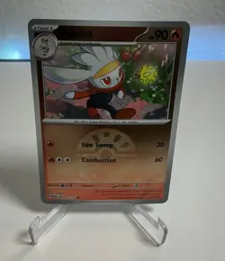 Raboot 037/217 Reverse Holo Friend Ball Ascended Heroes Pokemon TCG Near Mint NM - Image 1