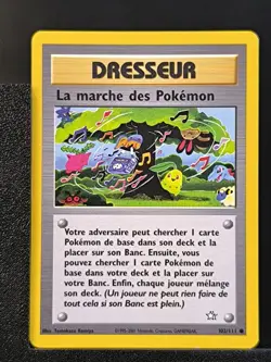 Carte Pokemon La Marche des Pokemon 102/111 Unlimited Ed 2 Neo Genesis Wizards 9 - Image 2