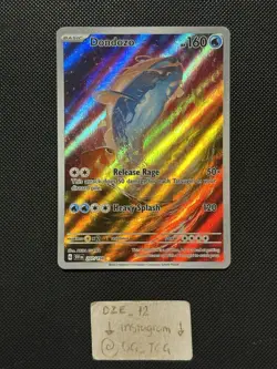 Pokemon Scarlet & Violet - Dondozo - 207/198 - Illustration Art Rare - M/NM - Image 1