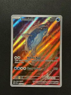Pokemon Scarlet & Violet - Dondozo - 207/198 - Illustration Art Rare - M/NM - Image 2
