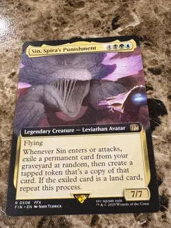 SIN, SPIRA'S PUNISHMENT Magic MTG Final Fantasy Extended Art - Image 1