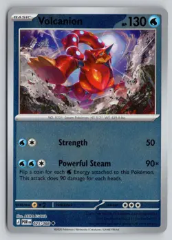 VOLCANION 025/088 UNCOMMON PERFECT ORDER POKEMON REVERSE HOLO NM - Image 1