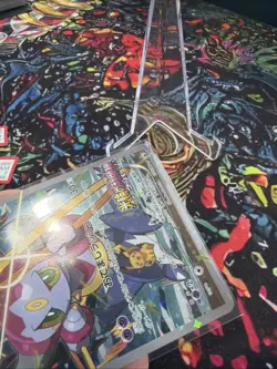 Hoopa with Pikachu 155/XY-P [Movie Promo] - 2015 Holo Pokemon Card Japanese - Image 4