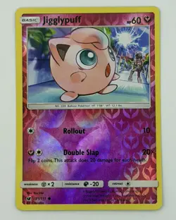 Jigglypuff 71/111 Crimson Invasion Reverse Holo NM Pokemon TCG - Image 1