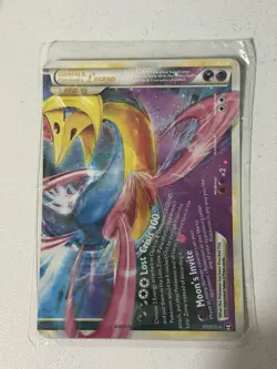 Pokemon TCG Darkrai & Cresselia Legend 100/102 Holo HGSS Triumphant Bottom Half - Image 1