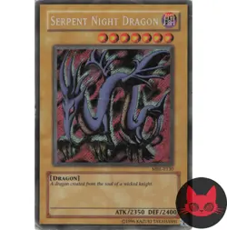 Yugioh Serpent Night Dragon MRL-E103 Secret Rare HP - Image 1