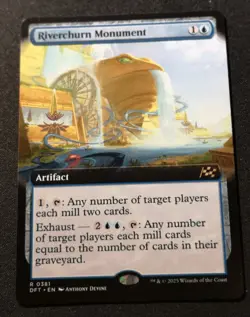 Riverchurn Monument - Extended Art - DFT - MTG - EN - NM - 0381 - Image 1