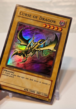 Curse of Dragon LOB-E053 (LOB-066) Super Rare 1st Edition EURO Yugioh 975 - Image 4