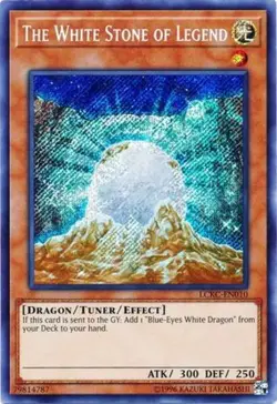 Yugioh! MP The White Stone of Legend - LCKC-EN010 - Secret Rare - Unlimited Edit - Image 1