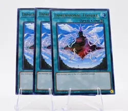 3x Yugioh Dimensional Fissure BLMR-EN088 Ultra Rare 1st Edition NM - Image 2