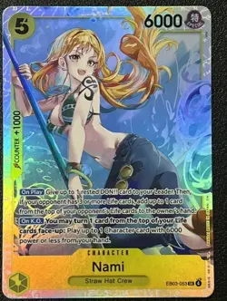 Extra Booster: One Piece Heroines Edition One Piece CCG Nami EB03-053 SR - Image 1