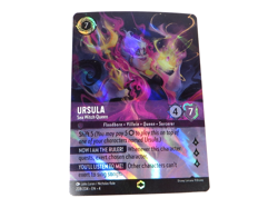 2024 Disney Lorcana TCG: Ursula Sea Witch Queen Alternate Art #208/204 - Image 1