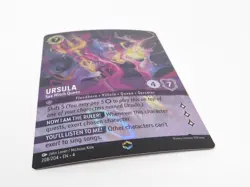 2024 Disney Lorcana TCG: Ursula Sea Witch Queen Alternate Art #208/204 - Image 2