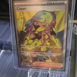 Canari 257/217 Pokemon Trainer Full Art Foil Ultra Rare TCG Card - Image 1