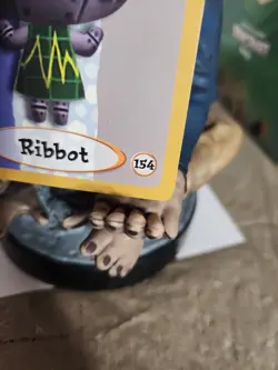 RIBBOT #154 Animal Crossing Card AUTHENTIC Nintendo Rare Htf Series 3 - Image 3